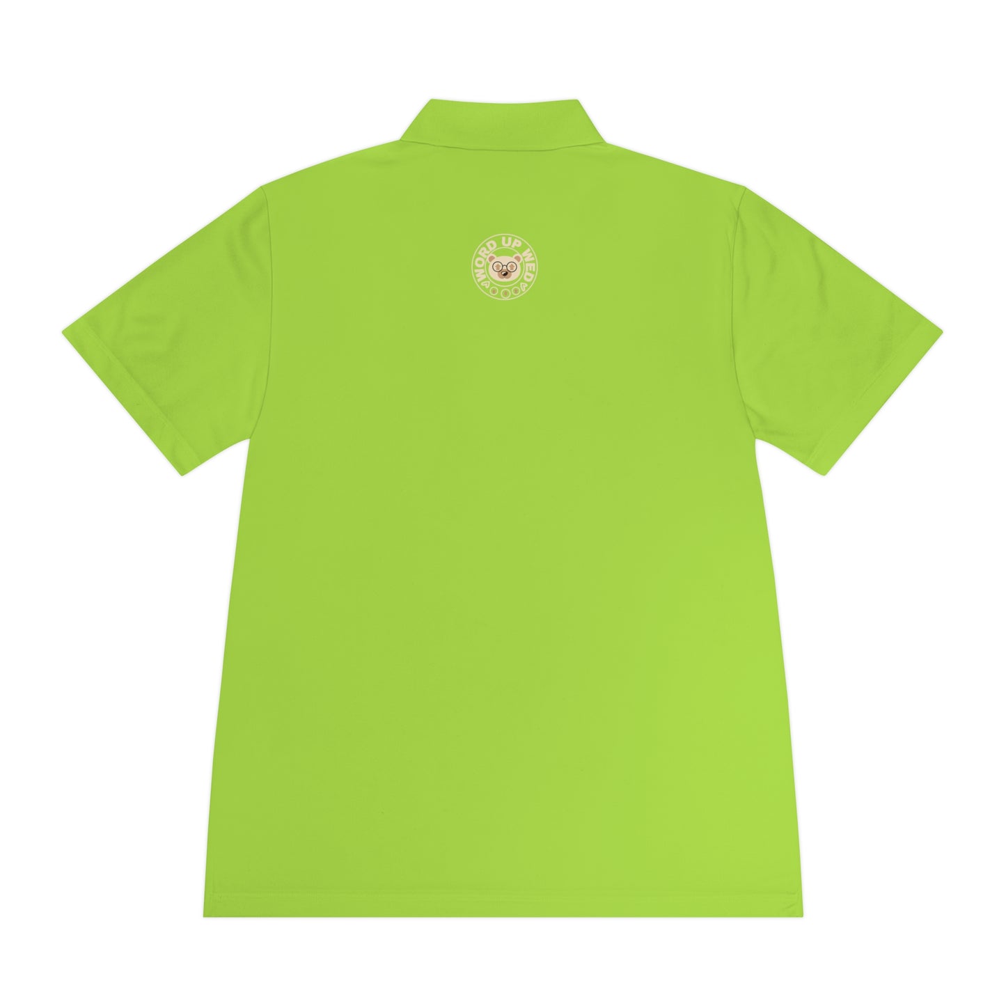 Men's "Word Up Wednesdays" Logo Sport Polo Shirt