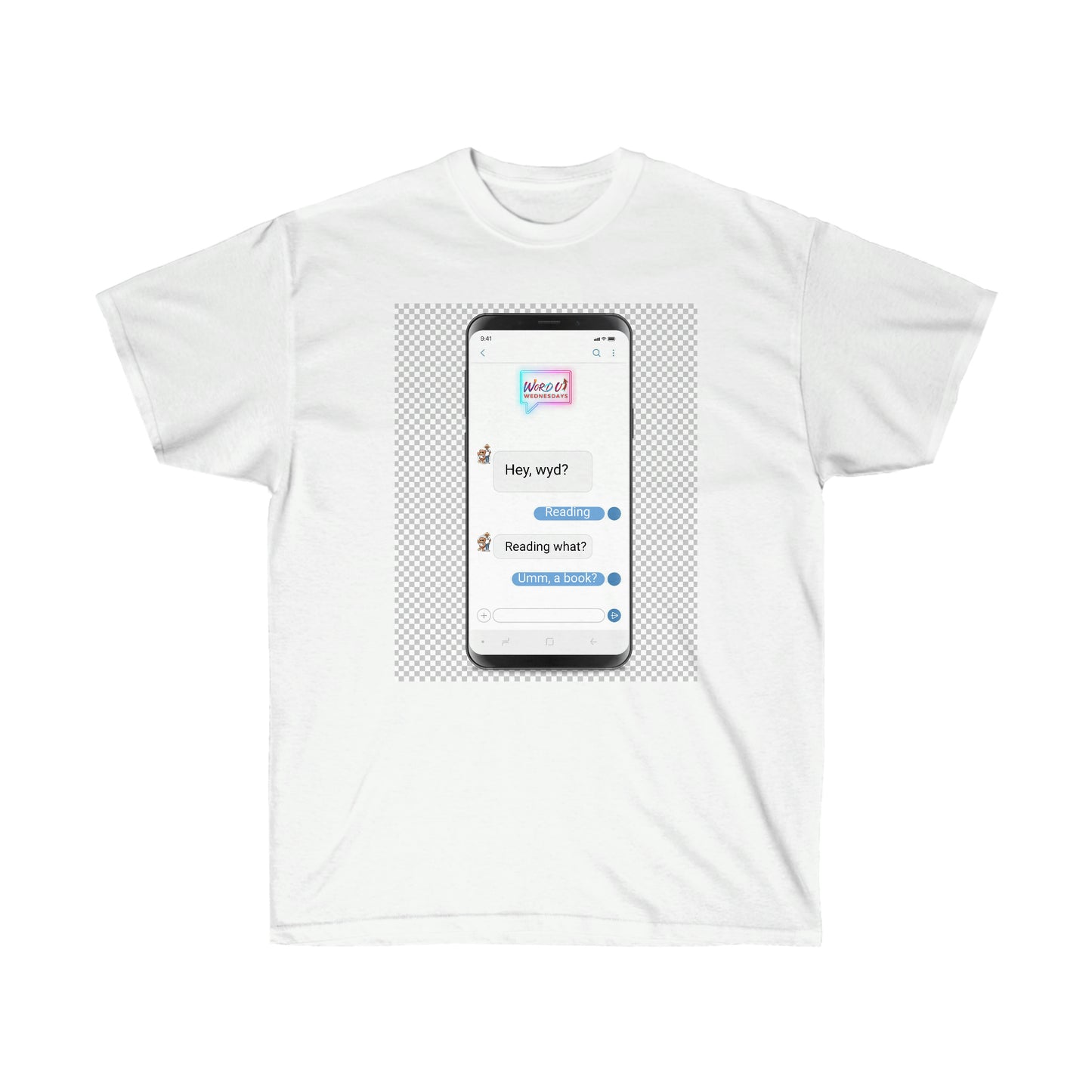 Women's Text-N-Read Graphic Tee