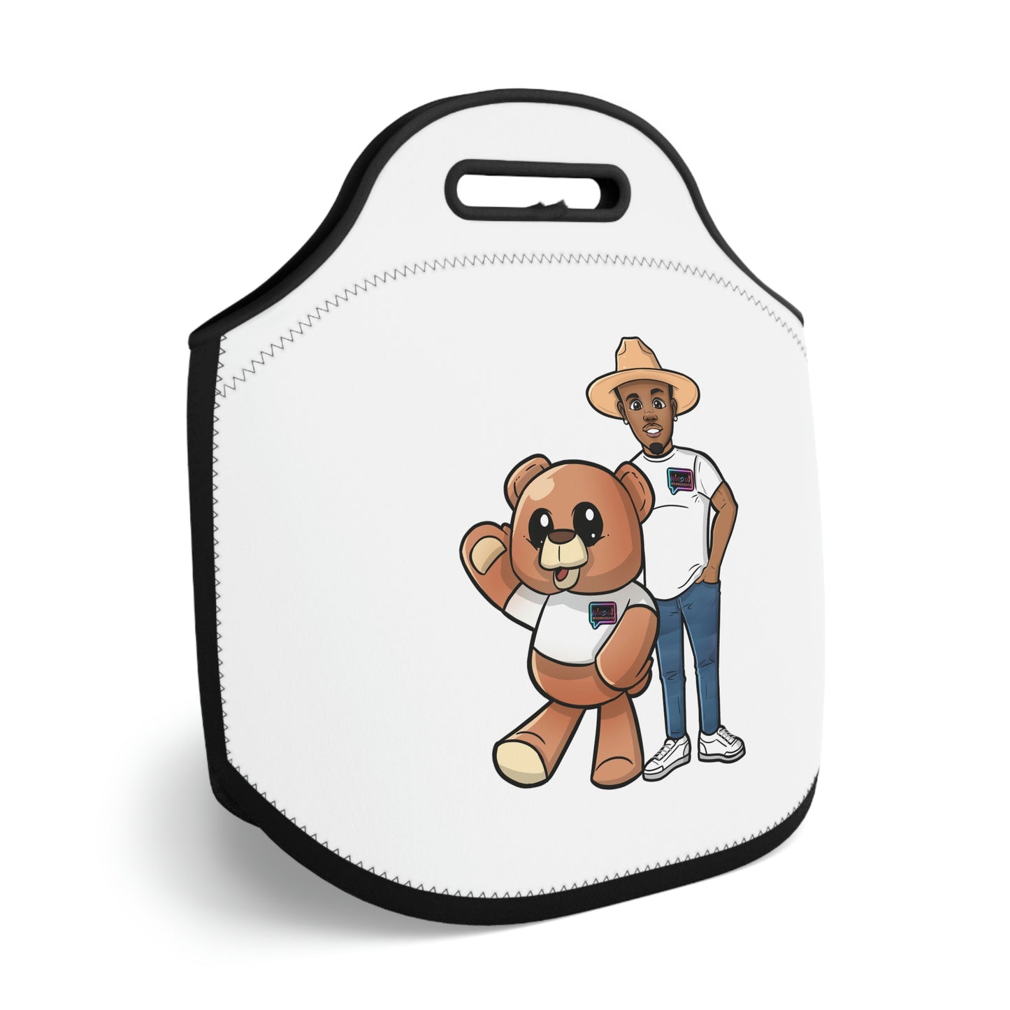 " Henry and Wordy Bear" Lunch Bag