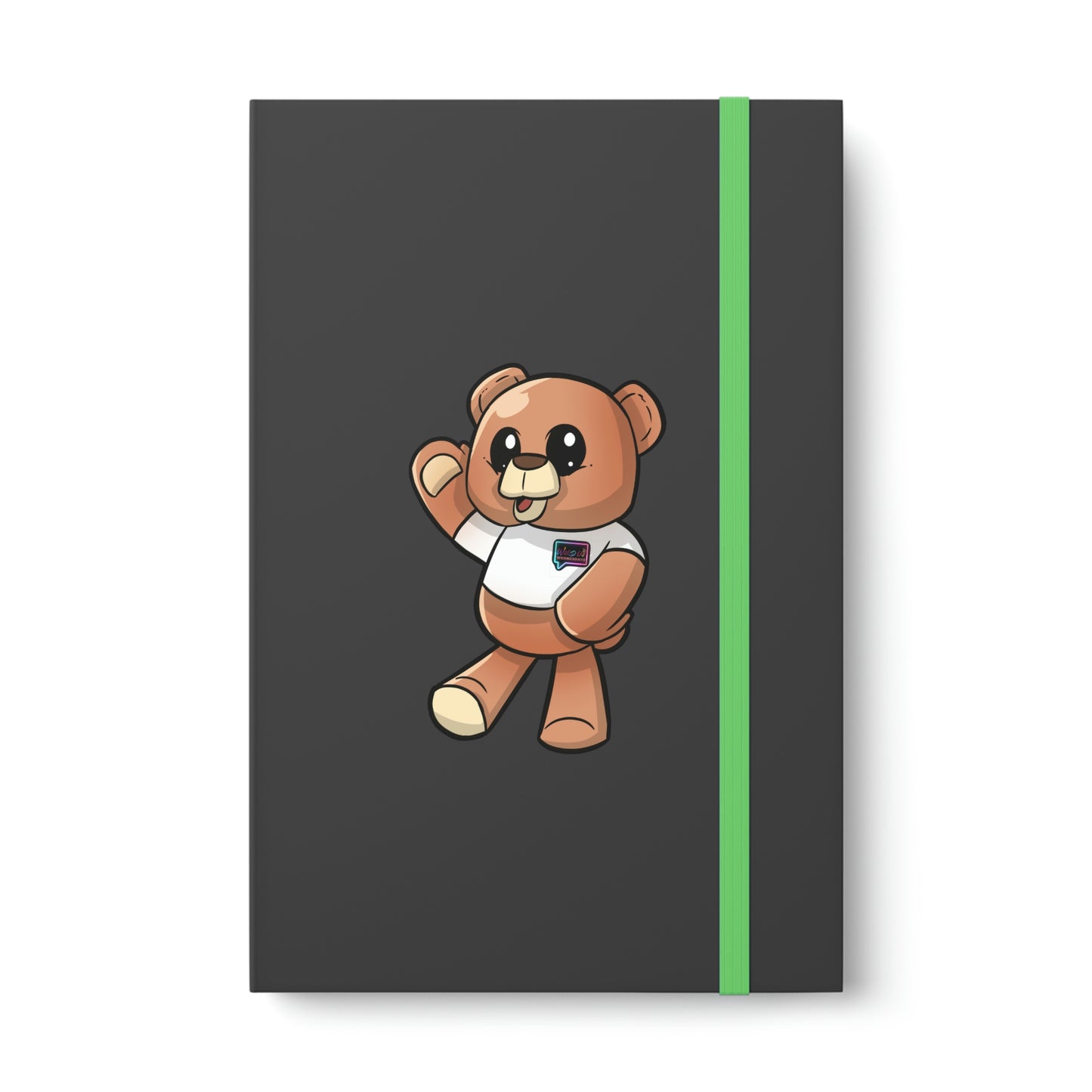 "Wordy Bear" Color Contrast Notebook - Ruled