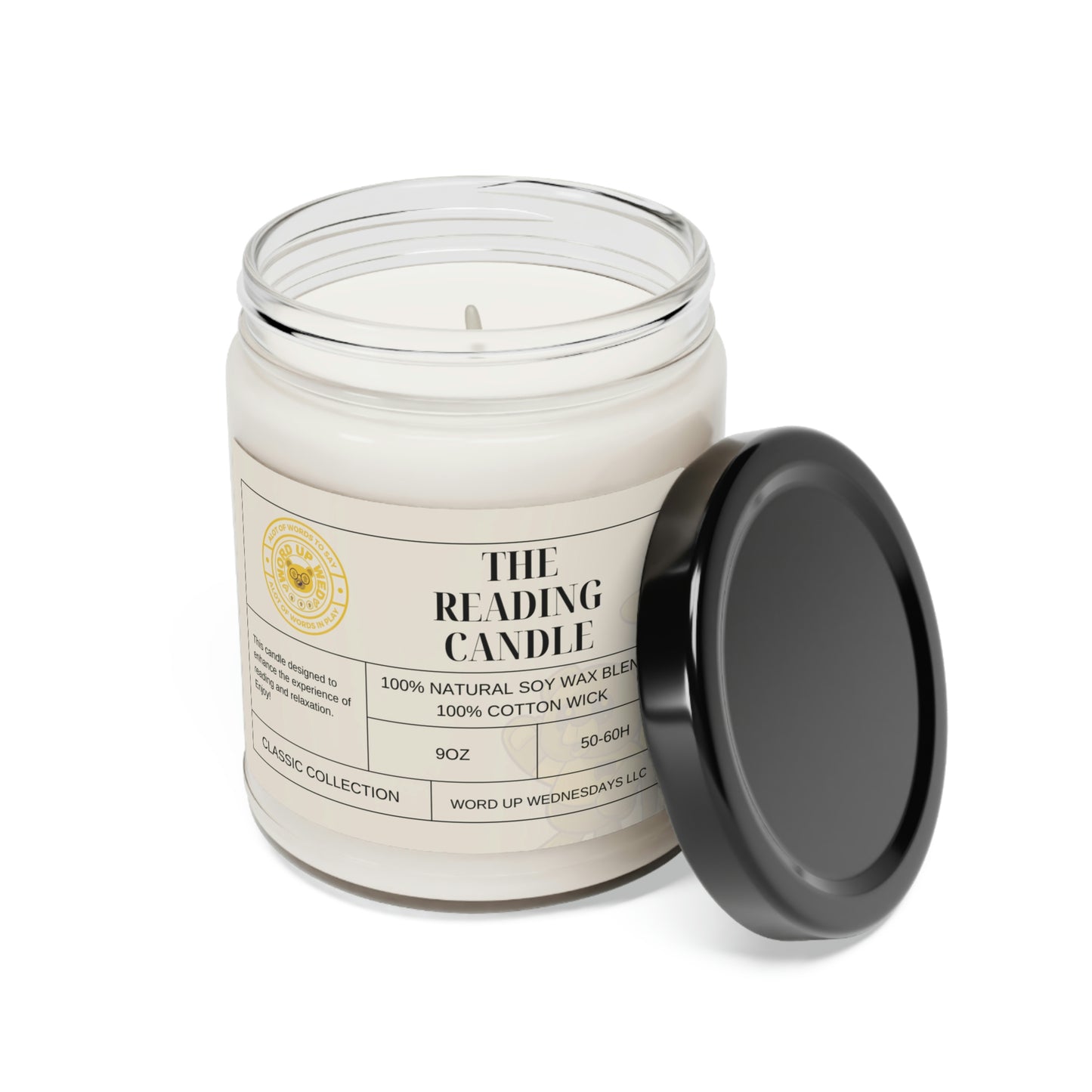 "The Reading Candle" Scented Soy Candle, 9oz