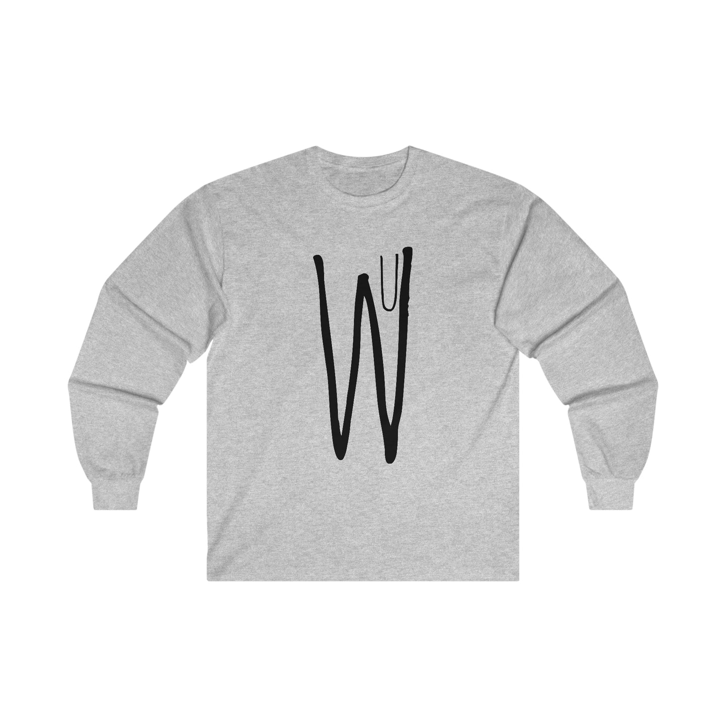 WU University Graphic Long Sleeve Unisex Tee