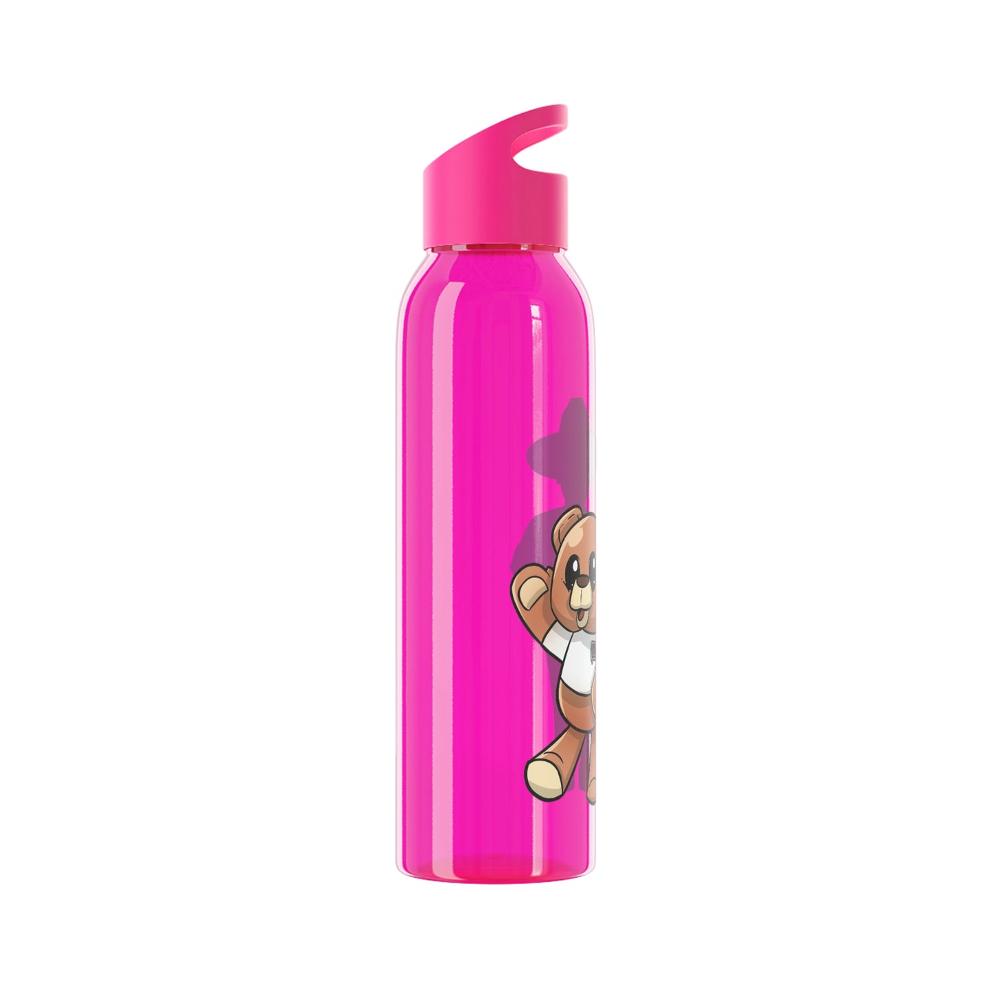 "Henry and Wordy Bear" Sky Water Bottle