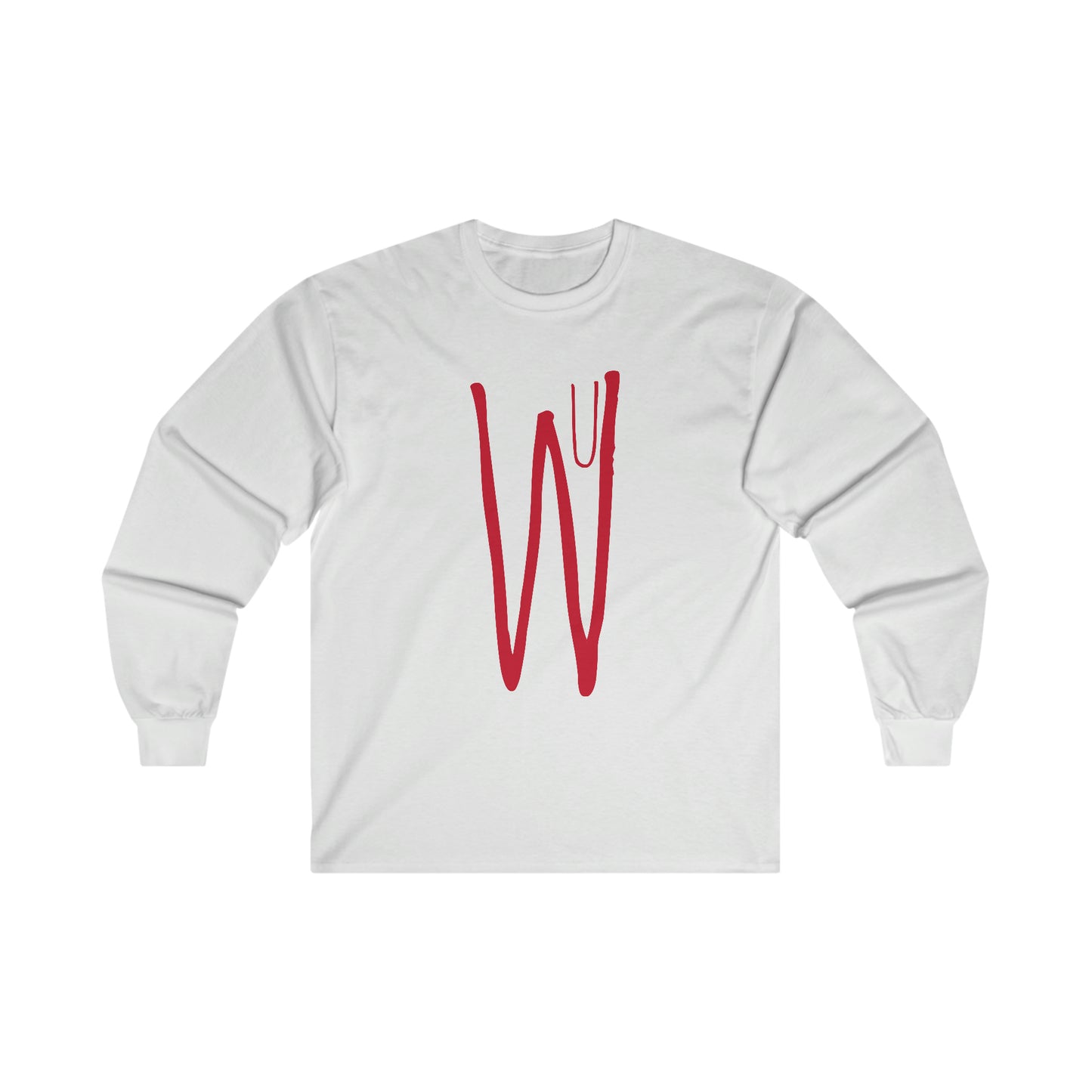 WU University Graphic Long Sleeve Unisex Tee