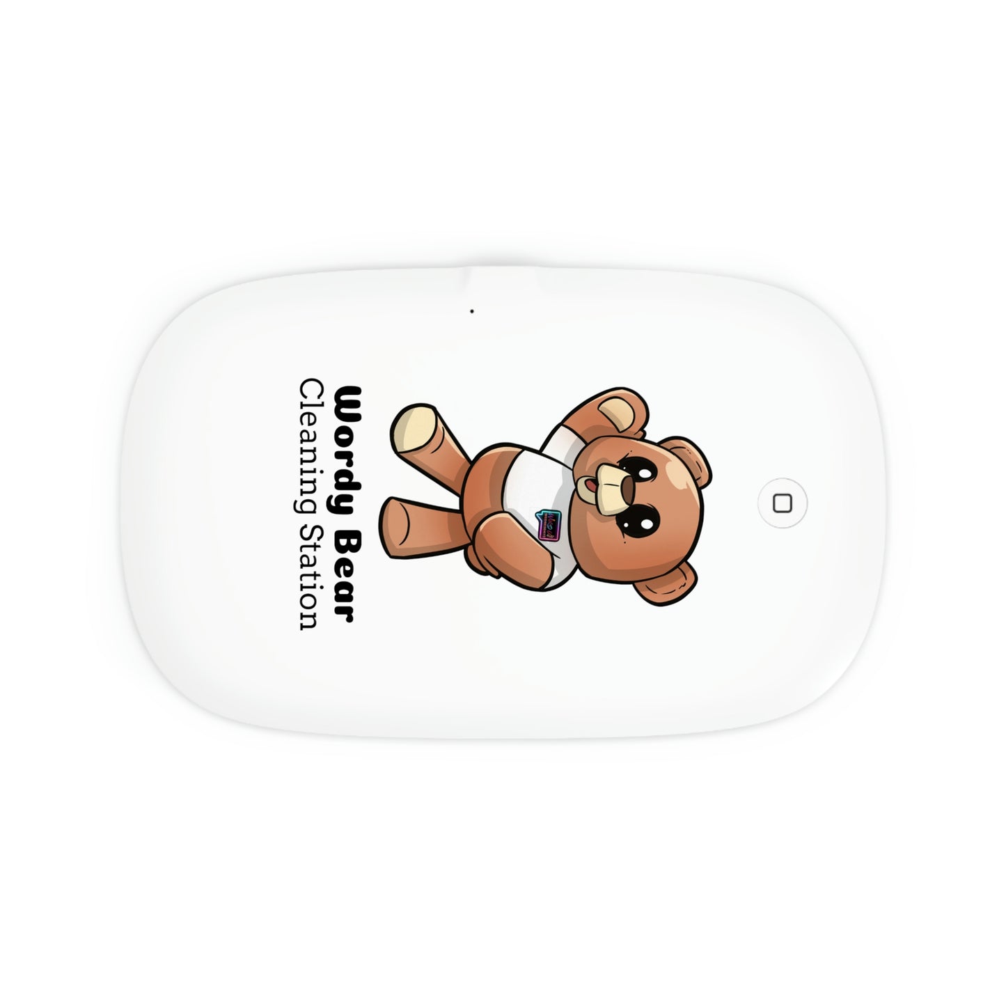 "Wordy Bear" UV Phone Sanitizer and Wireless Charging Pad