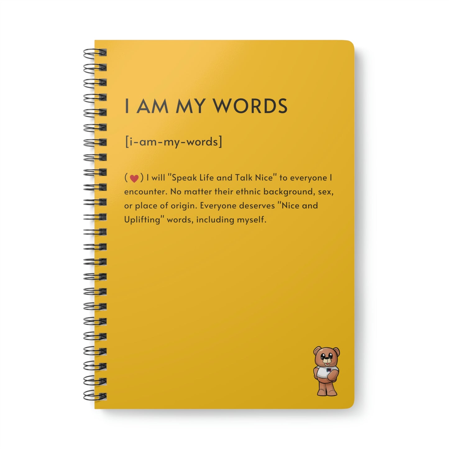 "I AM MY WORDS" Personal Journal