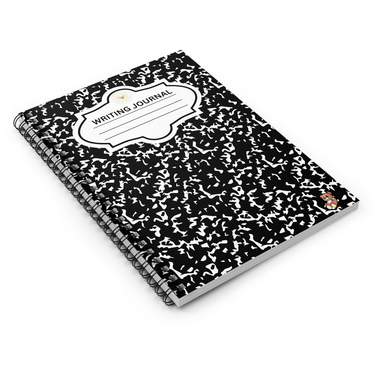 "Writing Journal" Spiral Notebook - Ruled Line