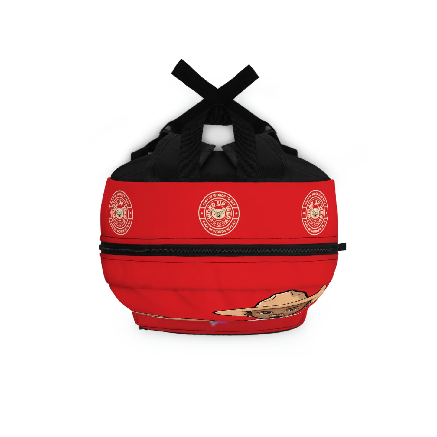 Word Up Wednesday's Red Classic School Backpack