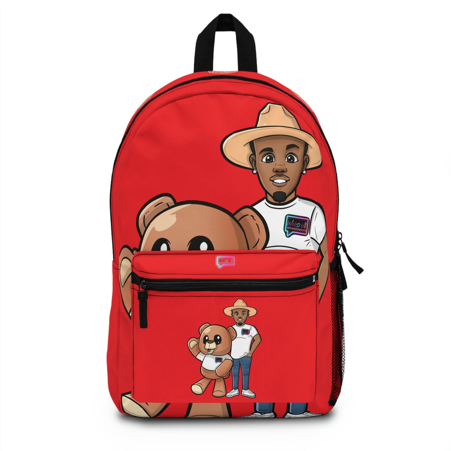 Word Up Wednesday's Red Classic School Backpack