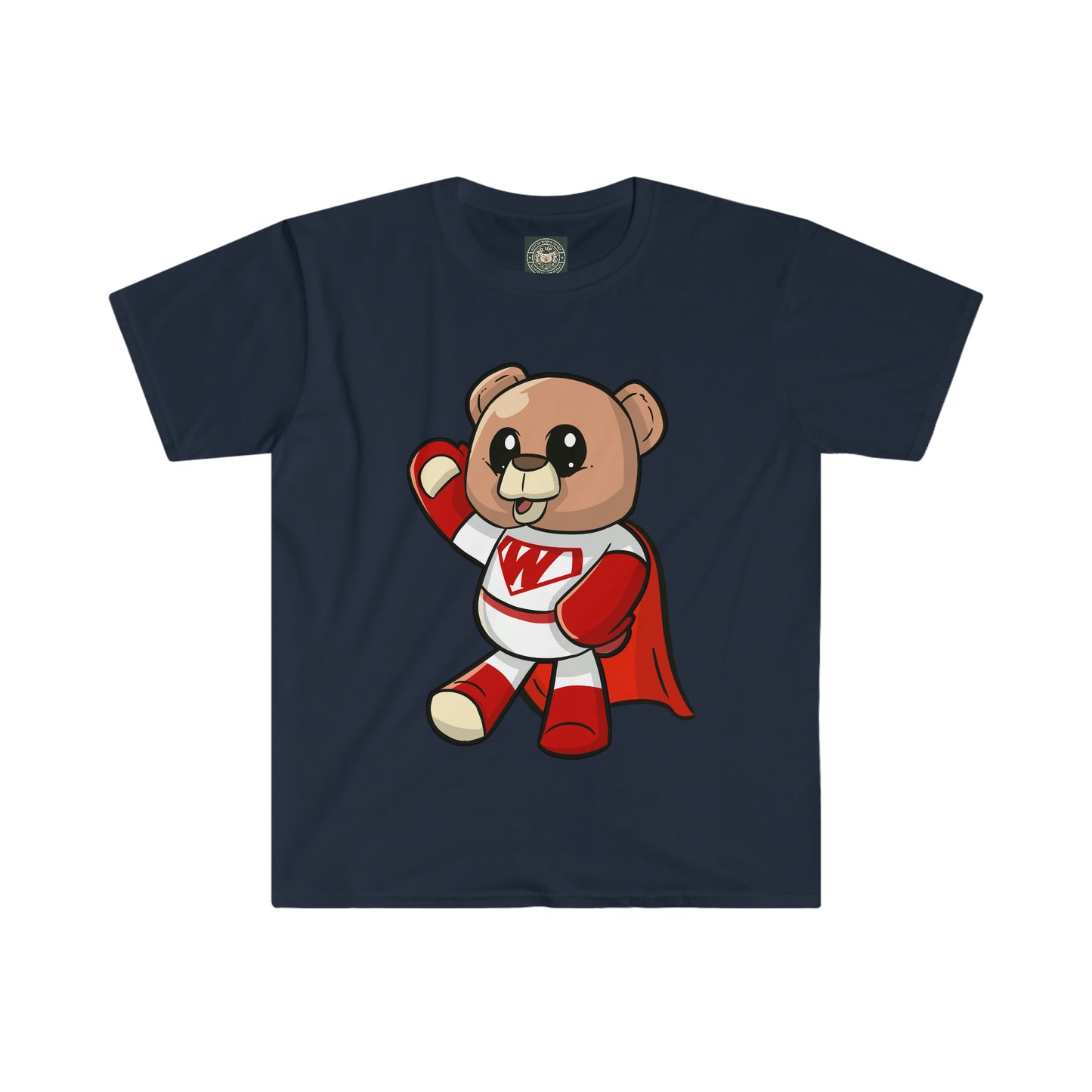 Unisex "Super Wordy Bear" Graphic T-Shirt