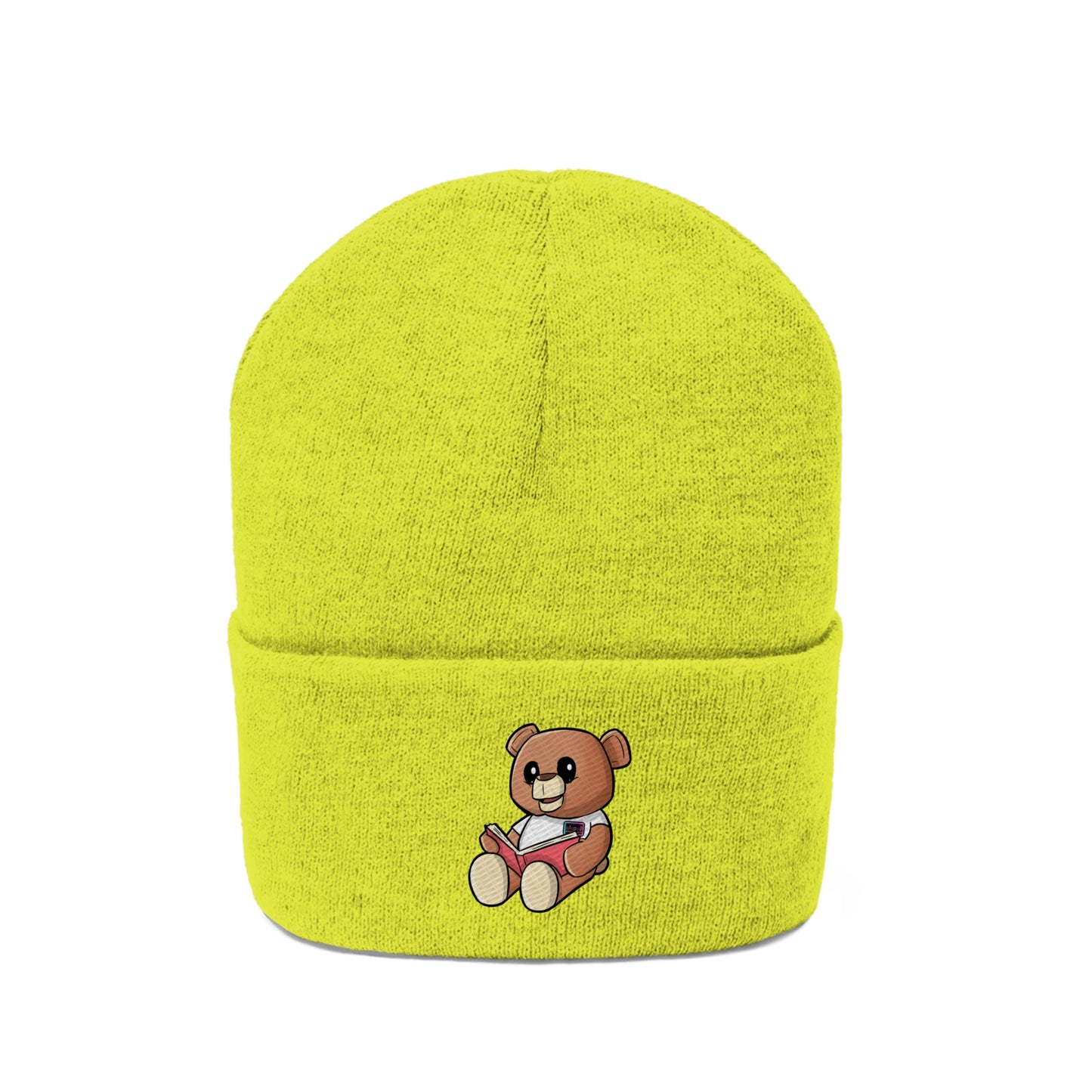 Reading Wordy Bear Neon Beanie