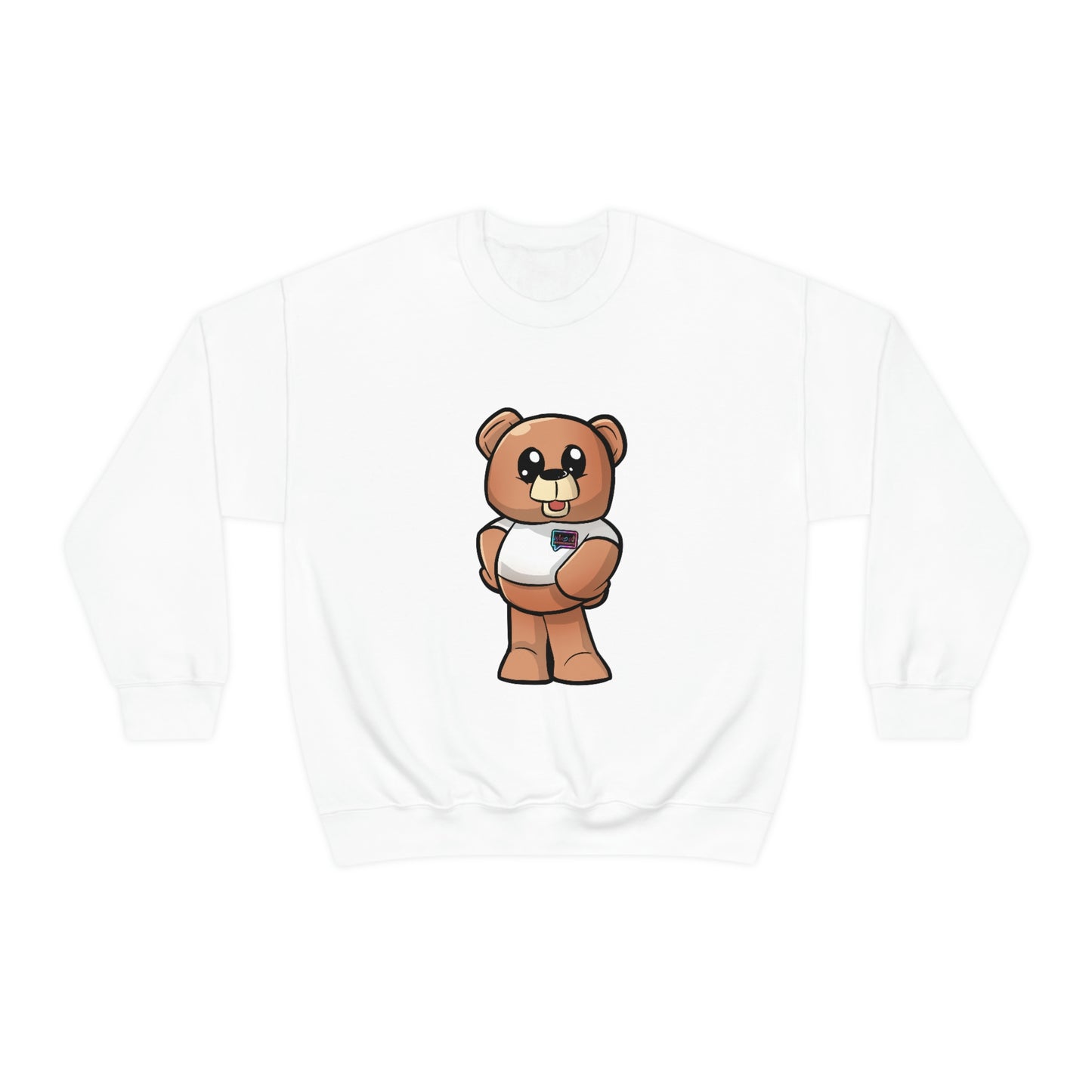 "Wordy Bear" Unisex Heavy Blend™ Crewneck Sweatshirt