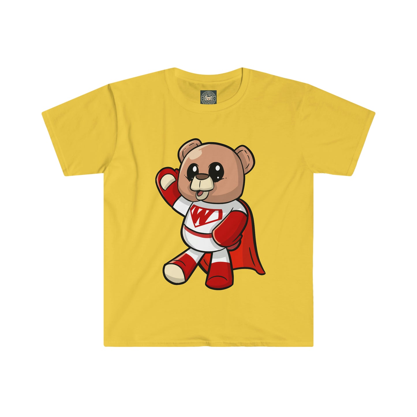 Unisex "Super Wordy Bear" Graphic T-Shirt