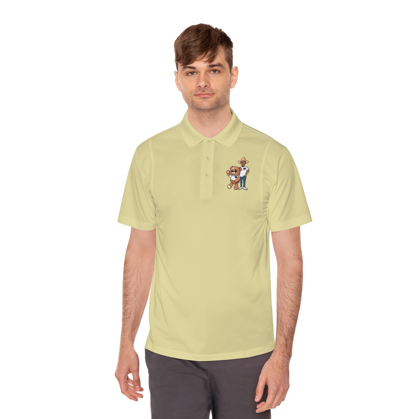 Men's "Word Up Wednesdays" Logo Sport Polo Shirt