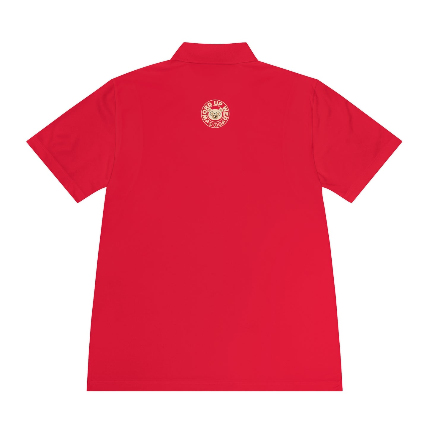 Men's "Word Up Wednesdays" Logo Sport Polo Shirt