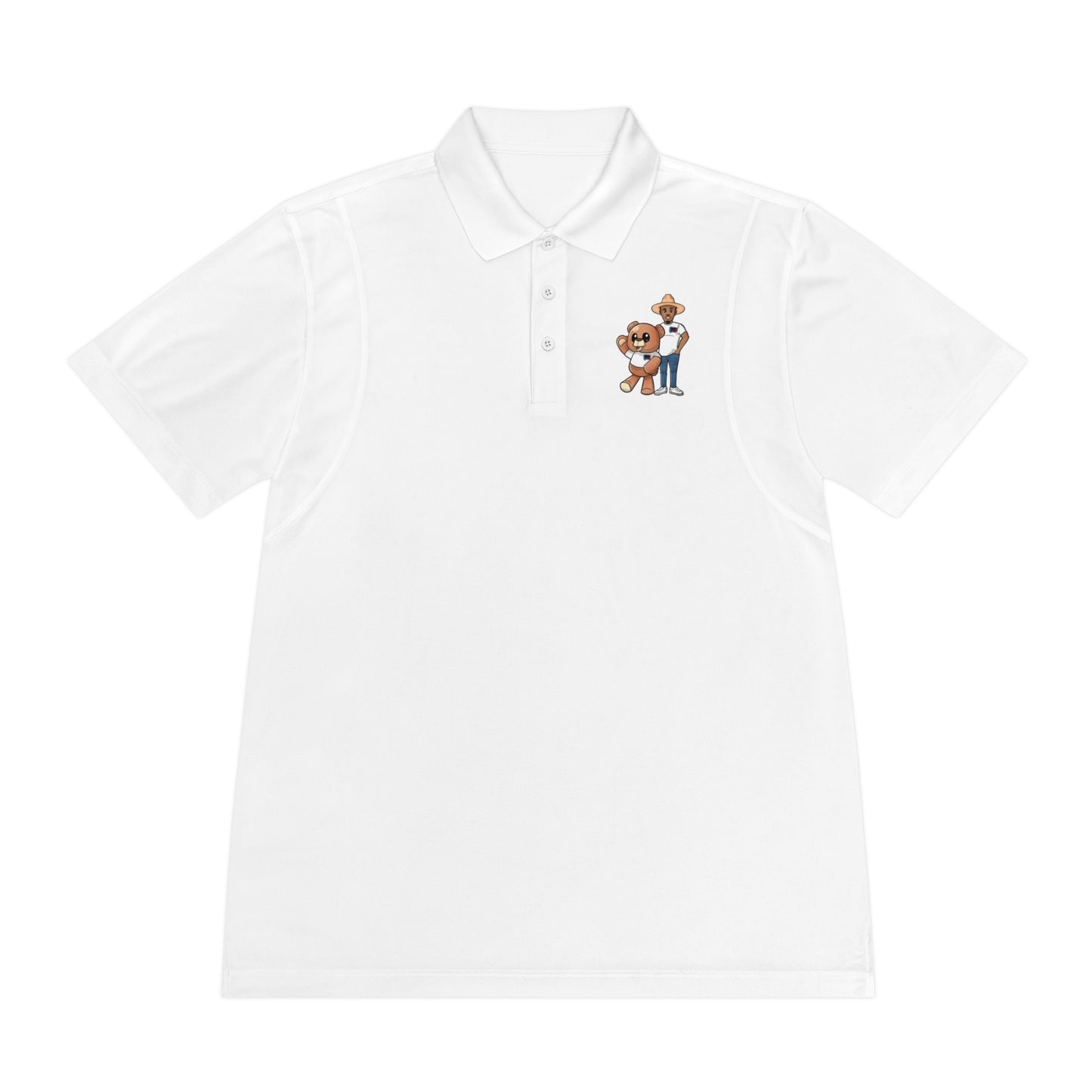 Men's "Word Up Wednesdays" Logo Sport Polo Shirt